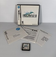Final Fantasy III Nintendo DS + Reg Card And Inserts