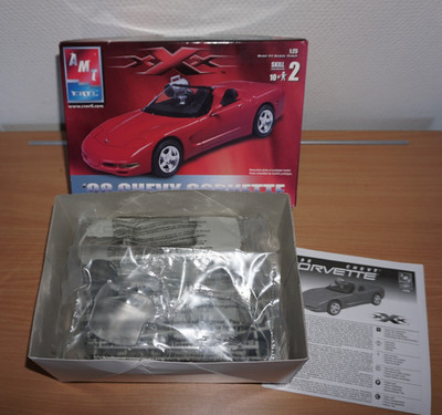 ´98 Chevy Corvette XXX AMT Ertl 1:25 Neu OVP Bausatz