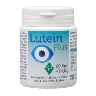 LUTEIN 6 mg plus Kapseln 60 St PZN 2680252
