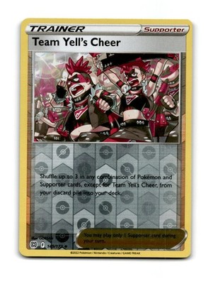 Team Yell's Cheer 149/172 Brilliant Stars Pokemon Reverse Holo LP ~22942