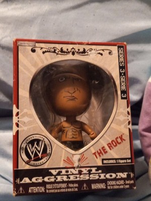 WWE The Rock Vinyl Aggression Series 3 Wrestling Action Figure Unopened Box