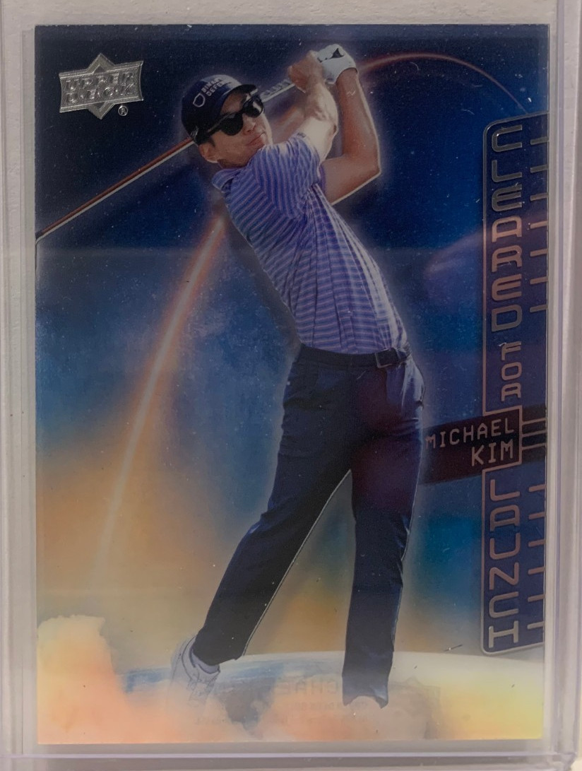 2026 Upper Deck Michael Kim Cleared For Launch Acetate CFL-7
