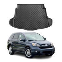 Kofferraumwanne Laderaumwanne FüR Honda CR-V 2006-2012 Gummi TPE Schwarz
