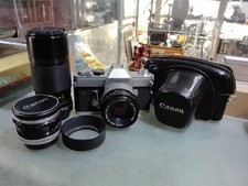 [NC] CANON FT QL CORREDO CON 3 OBIETTIVI CUSTODIA