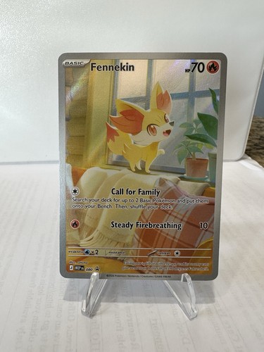Fennekin 080 Promo Card Chaos Rising Pokemon Card