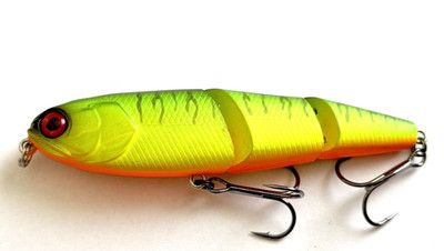 Illex / Jackall Deka Hama-Ku-Ru Wobbler, Kunstköder, 9,5 cm, Floating