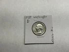 1937 D Washington Silver Quarter Key Date from Denver Mint 071326 30c