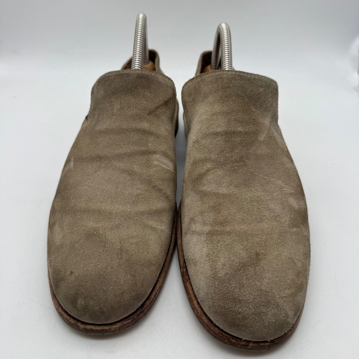 FRYE Mens Ash Suede Loafer Slip On Shoes Made in Mexico Size 