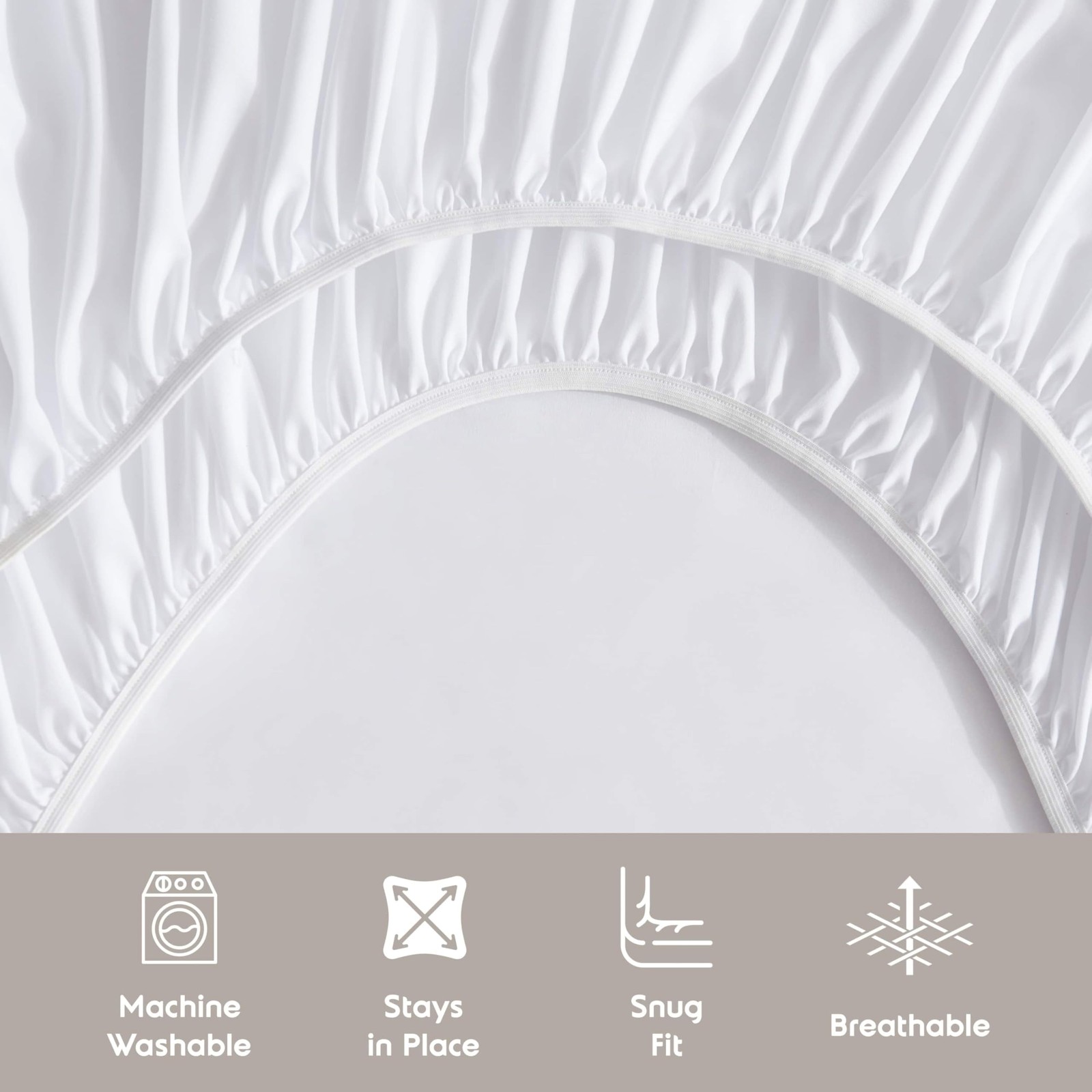 Nestl Full Sheet Set - Luxury 1800 Ultra-Soft Microfiber Bed Sheets - Double