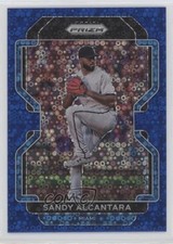 2022 Panini Prizm Blue Donut Circle Prizm 116/199 Sandy Alcantara #74 0c6