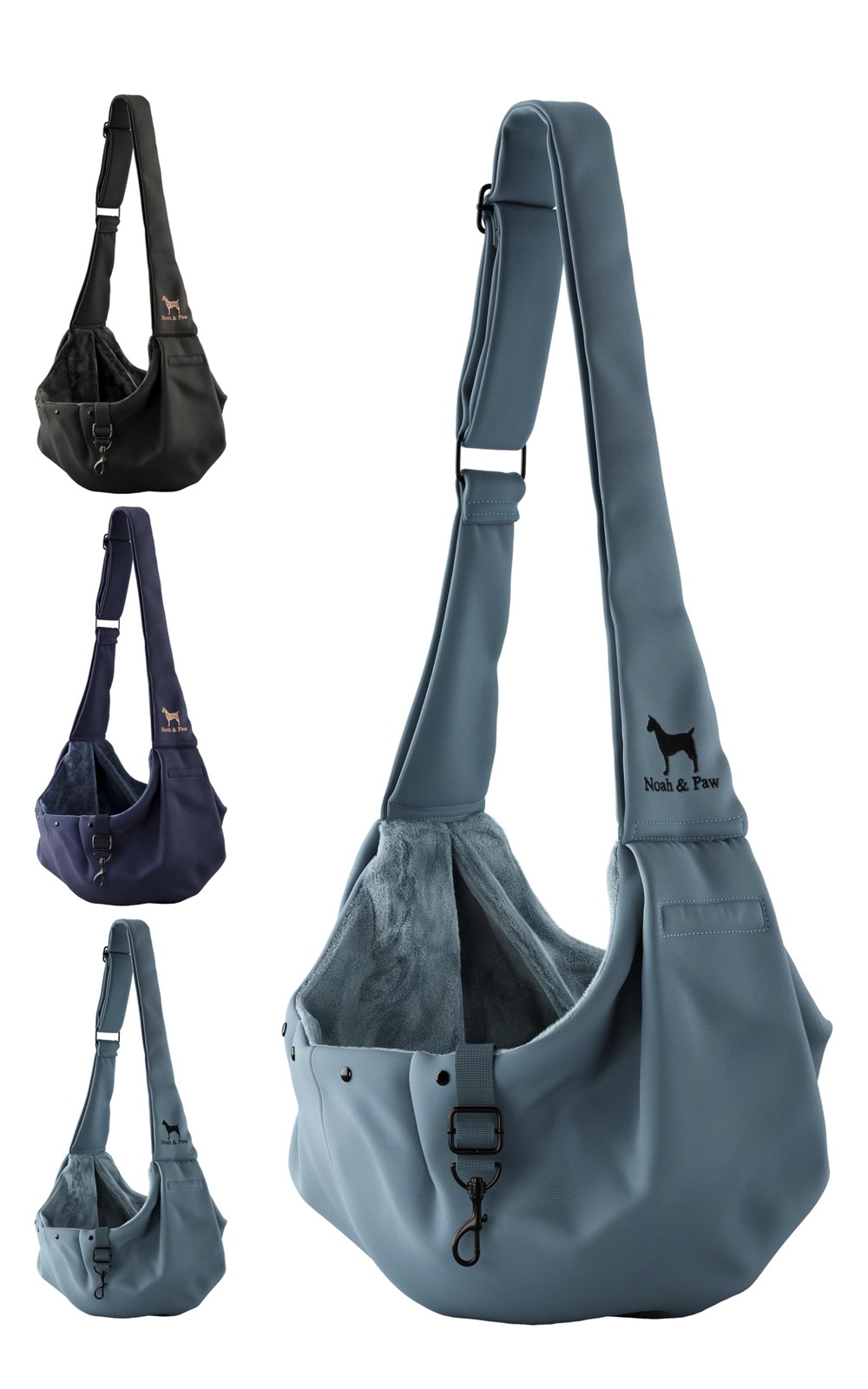 Noah & Paw Dog Sling Carrier for Small Dogs 5-18lb, Dog Sling for Small Dogs and