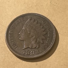 UNITED STATES INDIAN HEAD CENT DATED 1893 NICE COIN