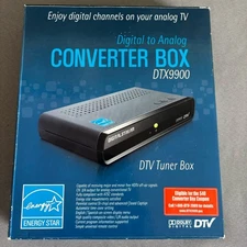 Digital Stream DTX9900 Digital to Analog Converter Box DTV Tuner Box (Open Box)