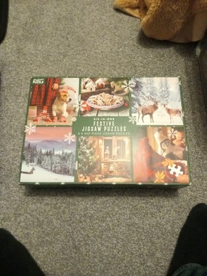 6 in 1 Festliches Puzzle 6x500 Teile