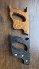 Vintage Hand Saw Handles Wood and Plastic Lot of 2 — photo 2