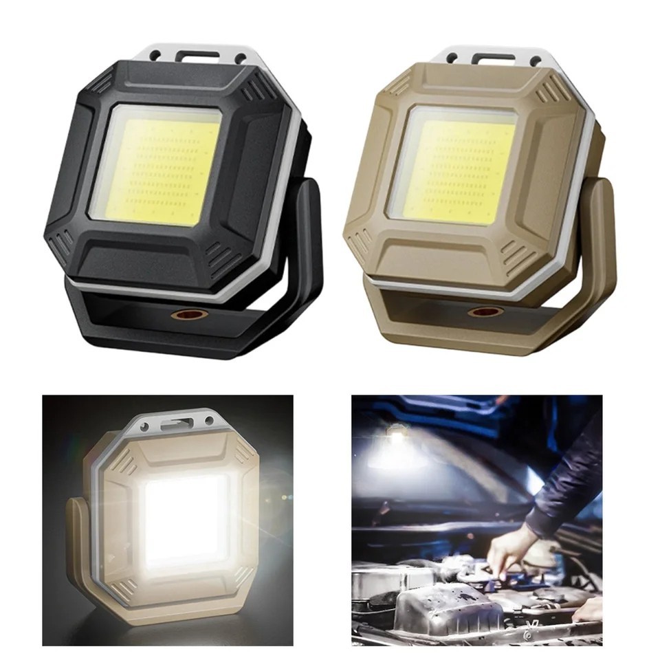 Rechargeable LED Work Light Waterproof Inspection Lamp Magnetic Base ...