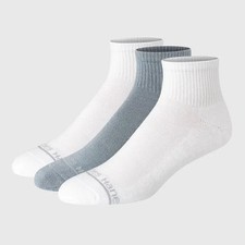 Hanes Originals Premium Men's SuperSoft Ankle Socks 3 Pairs Men's Size 6-12
