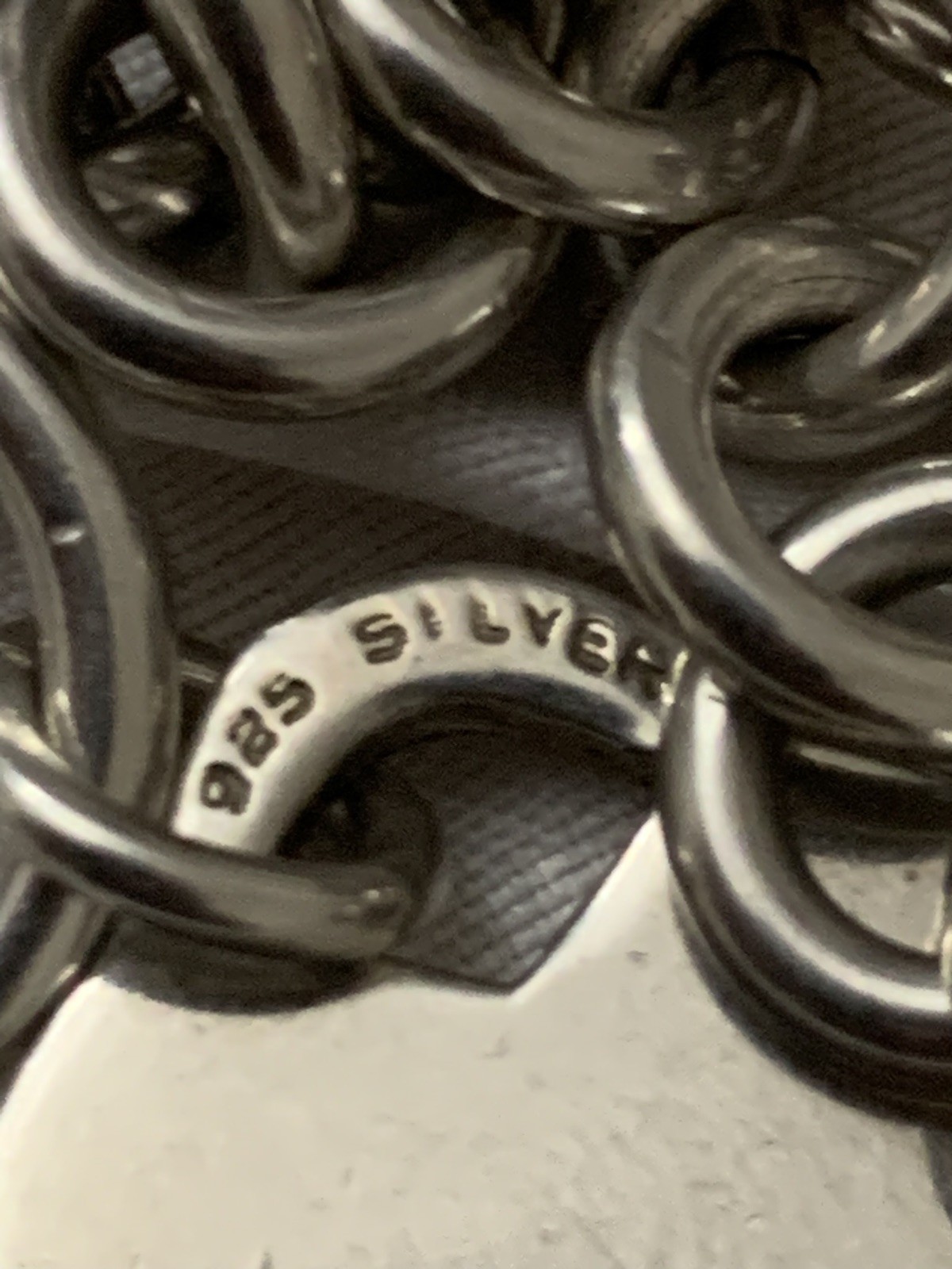 Solid Sterling Silver  Bracelet - image 4