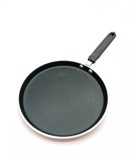 SM 24 CM INDUCTION HOT PLATE-CREPE PAN   PANCAKE - FLAT - DOSA  ROTI TAWA