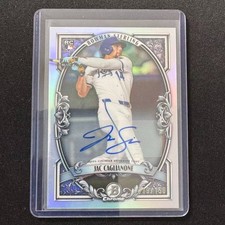 🔌IU 2026 BOWMAN CHROME STERLING AUTO REFRACTOR RC JAC CAGLIANONE