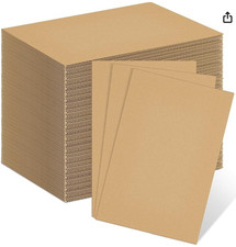 104 Pack 5x7 Inch Corrugated Cardboard Sheets Flat Packaging Inserts