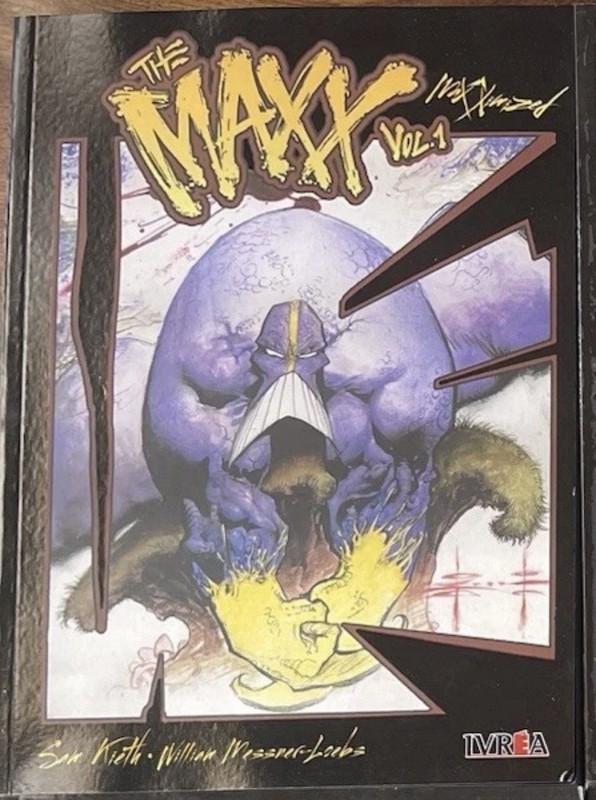 UNREAD THE MAXX SAM KIETH LOT 1-3-4-5 NEW BOOKS IVREA SPANISH EN ESPAÑOL