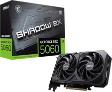 MSI Gaming RTX 5060 8G Shadow 2X OC 8GB GDDR7 Graphics Card