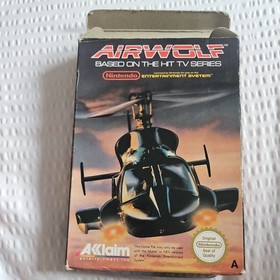 AirWolf Nintendo NES PAL A Versi&oacute;n En Caja, Sin Manual