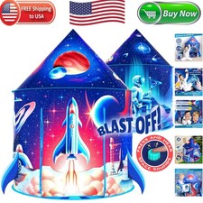 Rocket Ship Play Tent with Sounds - Captivating Space Adventure for Kids