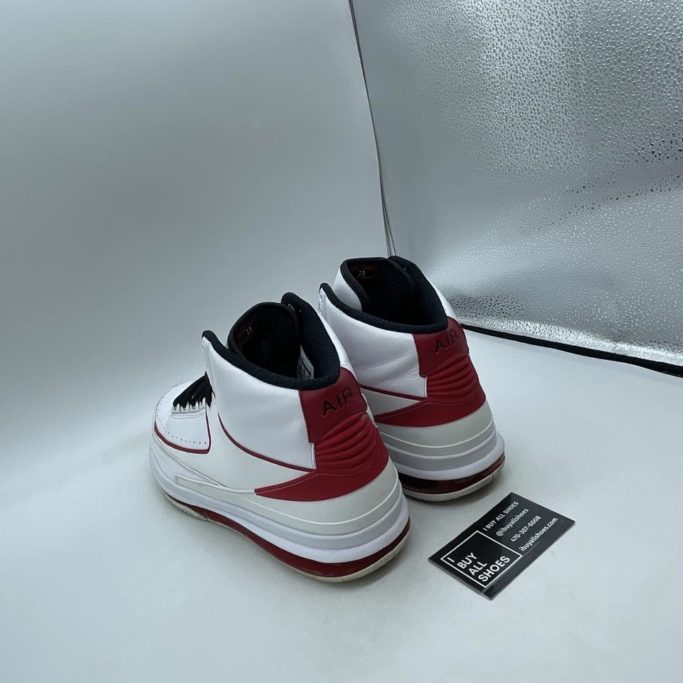 Talla 11 - Air Jordan 2.0 Blanco Rojo Universitario (455616-100) Foto 4 de 4