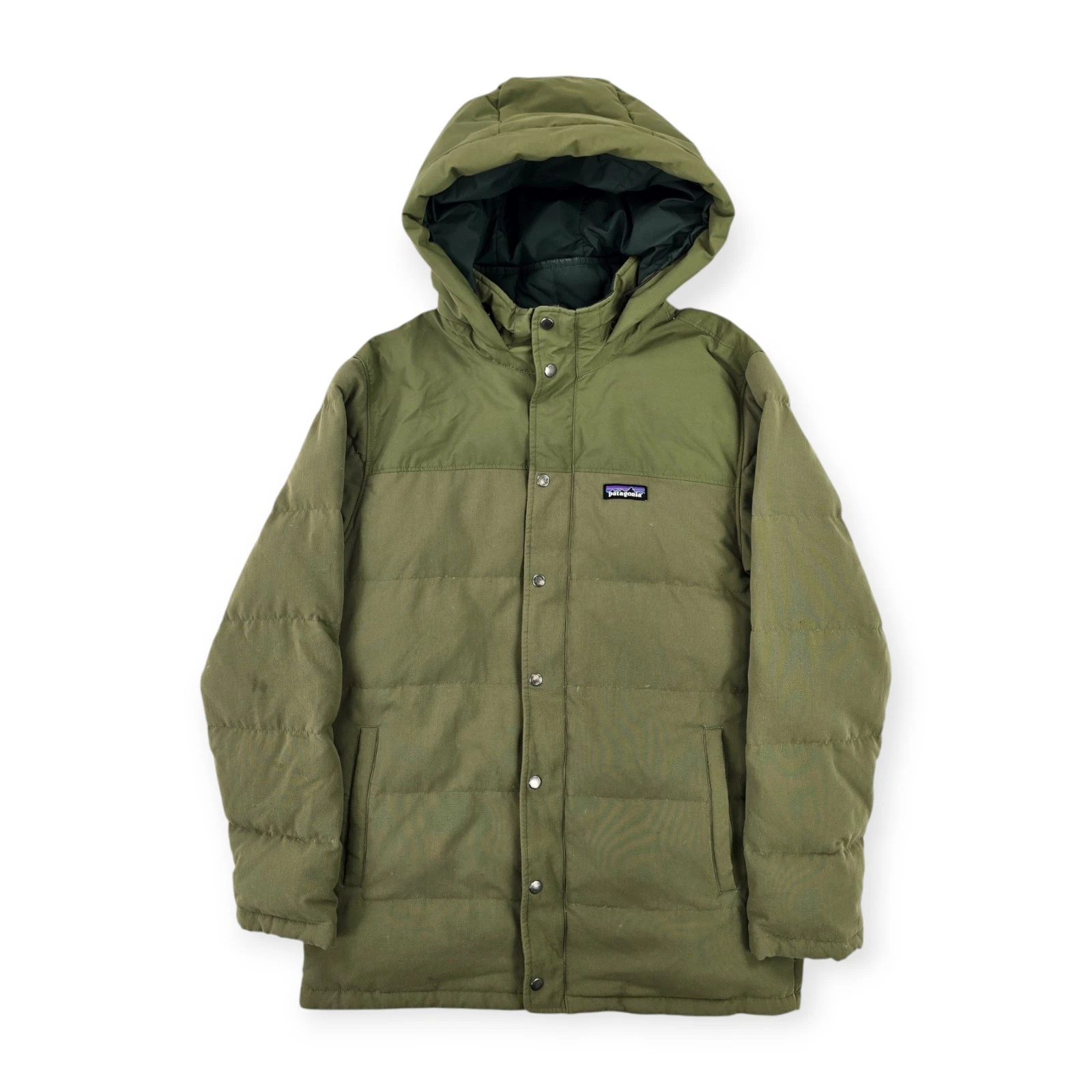 Patagonia Bivy Down Puffer Jacket Green Men's Medium
Opens in a new window or tab