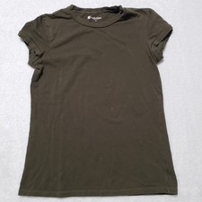 Vintage Anchor Olive Women's T-shirt, Size Small, Made In The USA