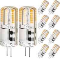 G4 Led Lampe 2W Warmweiß 3000K Energiesparbirne 12V Ac/Dc Nicht Dimmbar 10Er