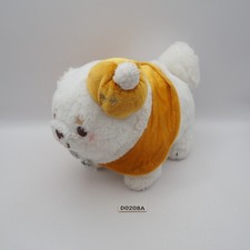 D0208A Chuken mochi Shiba Inu Dog Sk Japan Plush 7" Toy Doll Japan White