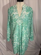 lilly pulitzer sarasota Beaded tunic Large EUC