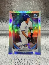 2014 Bowman Draft - Chrome Max Pentecost #CDP8 Refractor (RC) Blue Jays