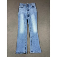 Cat Jack Bootcut Jeans Girls Size 14 Blue Super Stretch Denim