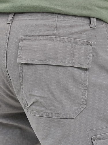 Pantalones Cortos Carga Lee Para Hombre Extreme Motion Carolina Gris Para Hombre 34 - Gris - Imagen 5 de 6