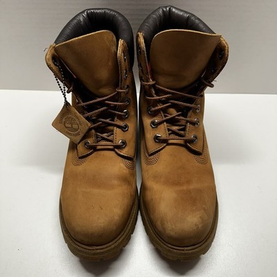 TIMBERLAND Radford Premium 6 Inch Waterproof Boot Wheat Nubuck Sz 9.5