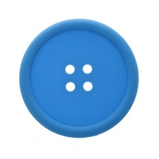 2X(Big Button Silicone Coaster Fun Novelty   Retro Drinks Placemat -  A1Y6)5329