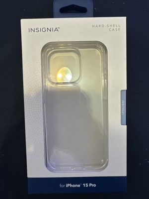 Insignia iPhone 15 Pro 6.1 Clear Case