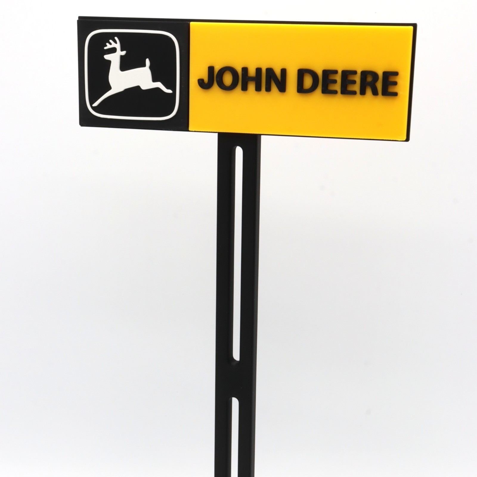 John Deere Industrial - 1968 Logo Dealership Sign - 16th Scale