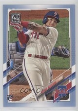 2021 Topps Father's Day Powder Blue 19/50 Rafael Marchan #622 0b5f