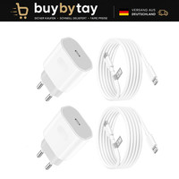 SchnellladegeräT 25W Usb C Mit 2M Kabel FüR Iphone 14 13 12 11 Pro Max Plus Mini
