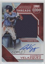 2016 Panini Elite Extra Edition Red 46/49 Andrew Velazquez #FTSA-AV Auto 1u4