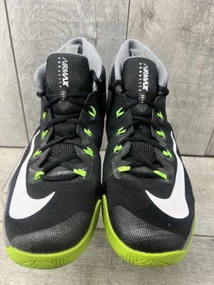 Nike Mens Sneaker Shoes Air Max Audacity 2016 843884-002 Black Green Size 13 Nike Air Max Audacity 2016 Youth 6.5Y Black/White Basketball  main image 3