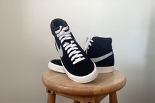 Image of Nike Blazer Mid Vintage Mid 77 Back/Silver Women's Size UK 6 ( 25cm)