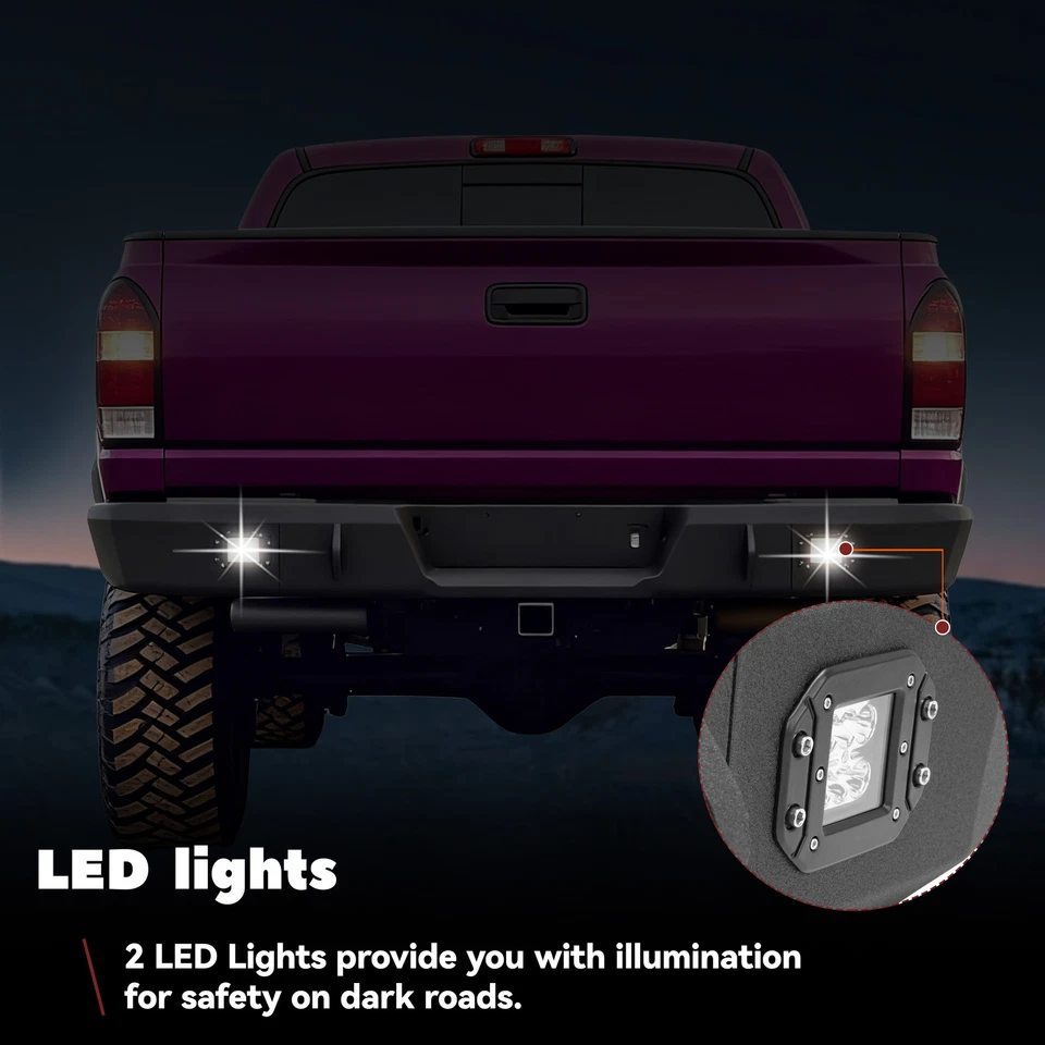 NEW Complete Rear Step Bumper for Chevy Silverado Sierra 2500HD 3500 1999-2007 - Image 4 of 4