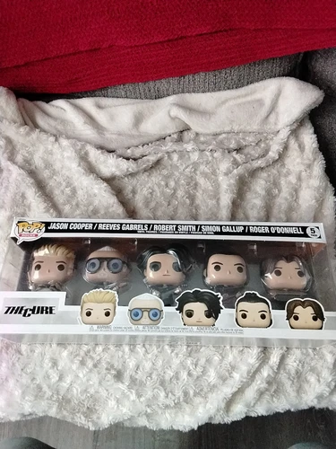 The Cure Funko Pop Rocks🎶 - 5 Pack Jason Cooper Reeves Gabrels Robert Smith 🆕️