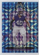 2024 Panini Mosaic Reactive Blue Mosaic Prizm Ivan Pace Jr #146 1ip2